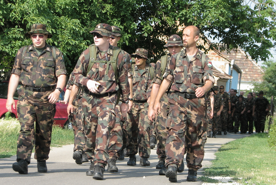 Katonák a 2015-ös Szent László meneten