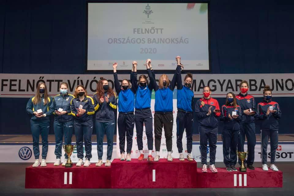 Magyar bajnok az OMS-Tata női párbajtőr csapata